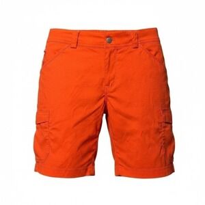 Duluth Trading Dry on the Fly Cargo Shorts Womens 4 Orange Gorpcore Granola Girl